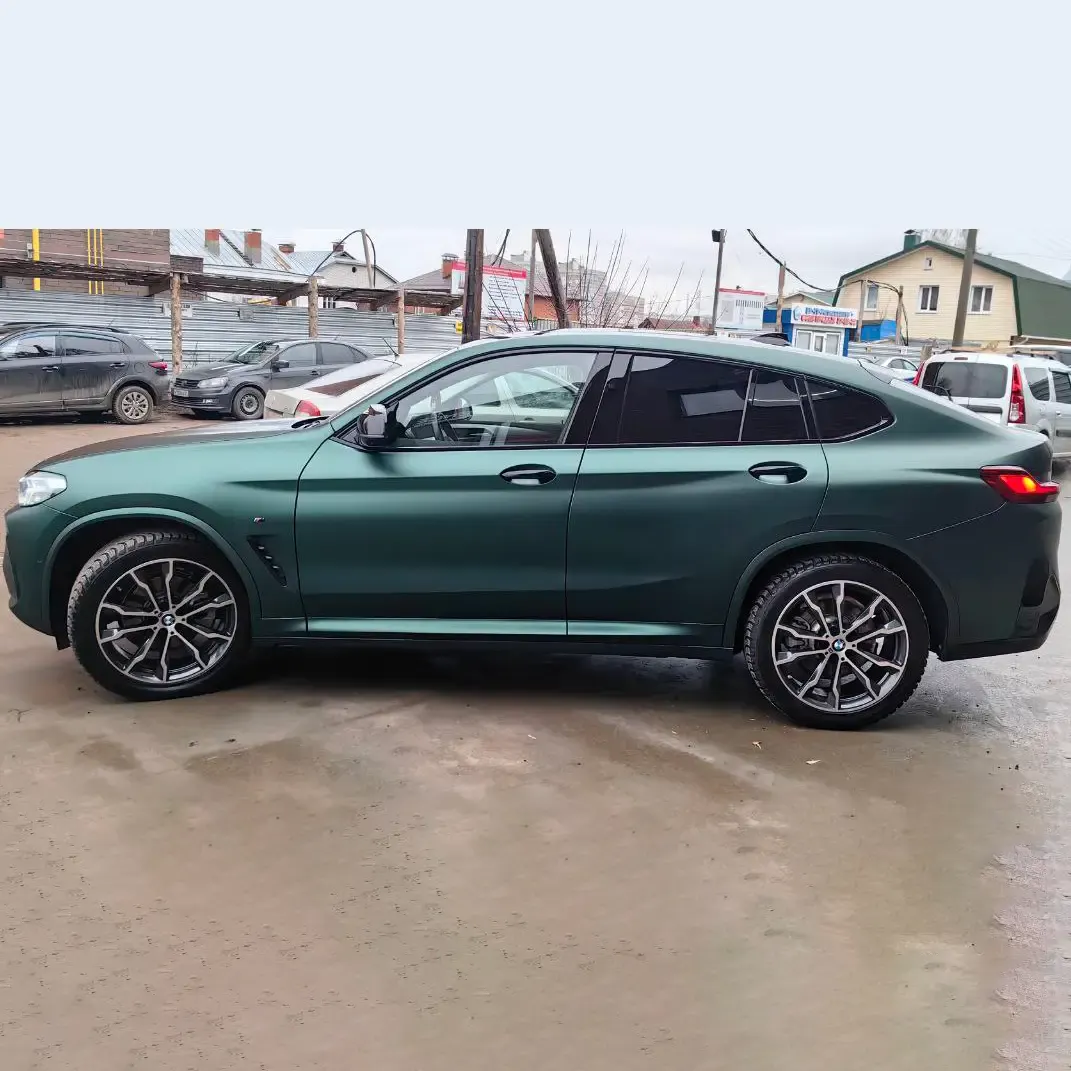 BMW X4 — Антихром под ключ: решётка, молдинги окон, дверей и бамперов, рейлинги, ручки дверей